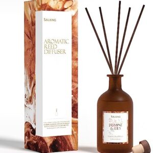 10 Pack Natural Essential Oil Diffuser Sticks for Aromatherapy Home Fragrance
