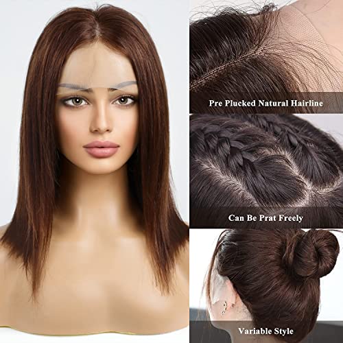 European Human Hair Wig Natural Soft Texture Adjustable Cap Size - Image 3