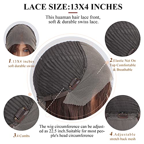 European Human Hair Wig Natural Soft Texture Adjustable Cap Size - Image 4