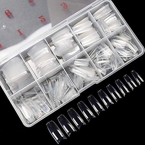 Durable Extended Acrylic Nails Kit 24 Pieces for Stylish, Long-Lasting Manicures
