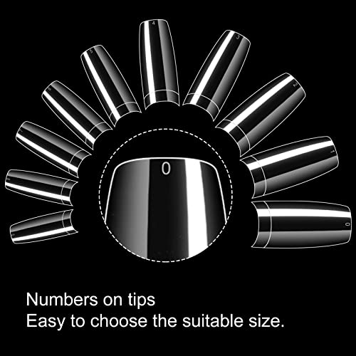 Durable Extended Acrylic Nails Kit 24 Pieces for Stylish, Long-Lasting Manicures - Image 3