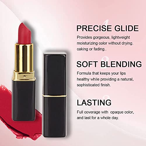 Fenty Beauty Matte Lipstick - Rich Red Shade, Long-Lasting, Moisturizing Formula, 0.12 oz - Image 3