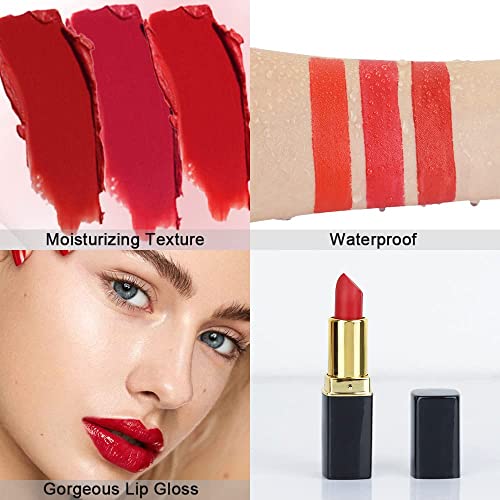 Fenty Beauty Matte Lipstick - Rich Red Shade, Long-Lasting, Moisturizing Formula, 0.12 oz - Image 6