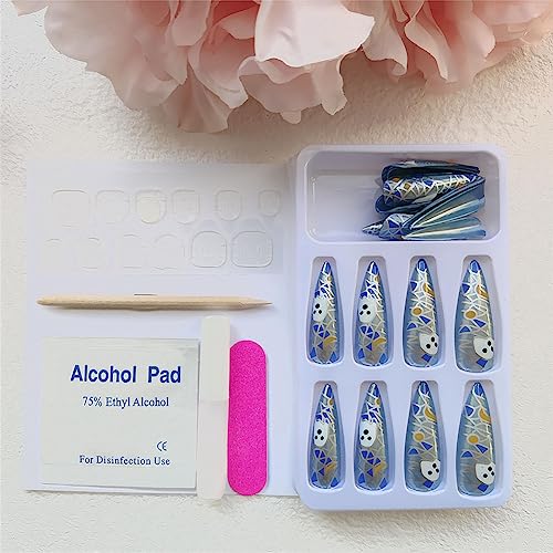 24 Festive Acrylic Nail Art Decals for Creative Enthusiasts - Image 5