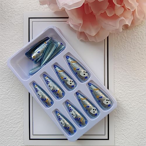 24 Festive Acrylic Nail Art Decals for Creative Enthusiasts - Image 4