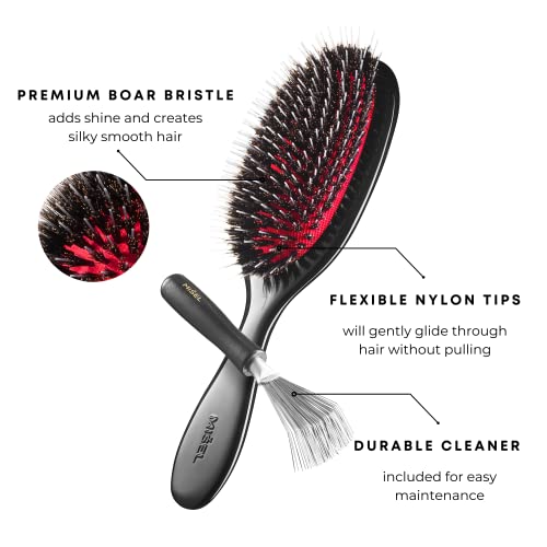 Fine bristle brush for hair styling. - Image 2