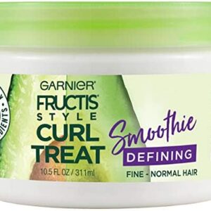 8 oz Fine Curly Hair Cream for Defined, Moisturizing, Frizz Control Curls