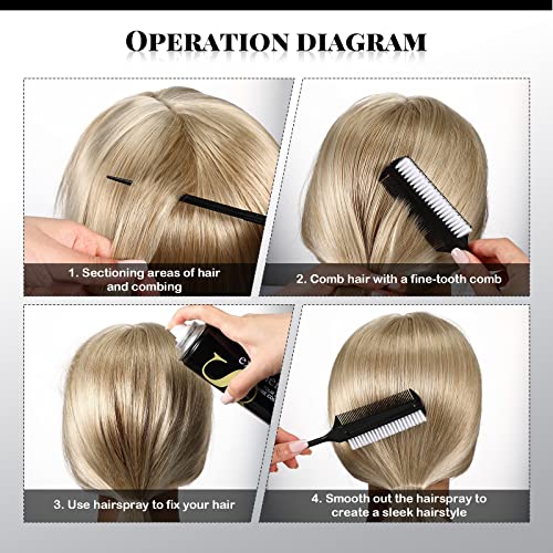 Fine Tooth Hair Brush for Precise Detangling and Smooth All Hair Types - Image 3
