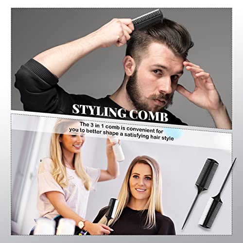 Fine Tooth Hair Brush for Precise Detangling and Smooth All Hair Types - Image 7
