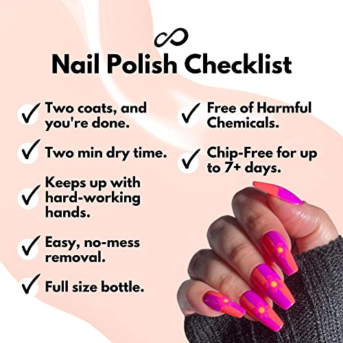 6 Vibrant Nail Polish Colors Set for Beautiful Manicures and Easy Application - Image 5