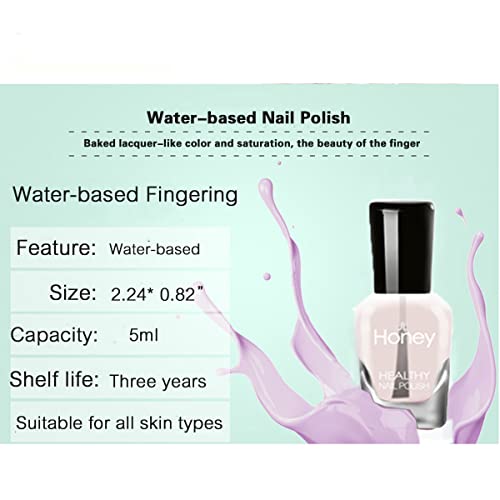 Vibrant Finger Paint Nail Polish Set for Creative Nail Art Design - Image 6
