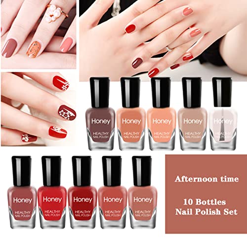 Vibrant Finger Paint Nail Polish Set for Creative Nail Art Design - Image 5