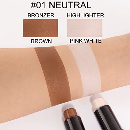 Firm Contour Cream Foundation for Sculpting and Definition - 1.0 oz Smooth Finish - Image 5