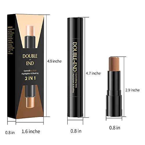 Firm Contour Cream Foundation for Sculpting and Definition - 1.0 oz Smooth Finish - Image 6