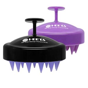 Scalp Care Flake Removal Hair Brush with Ergonomic Design for Effortless Use