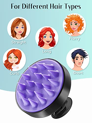 Scalp Care Flake Removal Hair Brush with Ergonomic Design for Effortless Use - Image 6