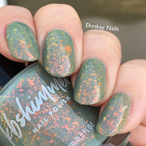 Flakie Nail Polish with Shimmering Color-Changing Effects 15ml Bottle - Image 3
