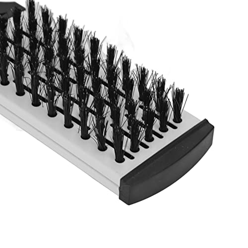 Flat hair brush with bristles. - Image 6