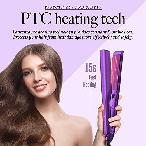 Professional Flat Iron and Blow Dryer Combo Set, Adjustable Heat Settings, For All Hair Types - Image 6