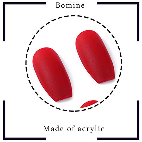 24 Piece Flat Top Acrylic Nail Designs for Stylish Manicure - Image 3