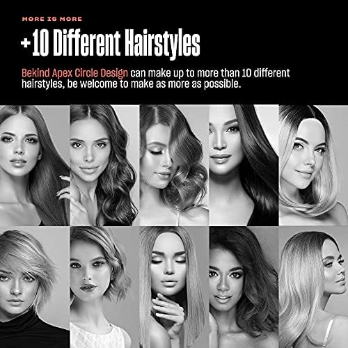 Professional Flatiron and Hair Dryer Set with Heat Protection for All Hair Types - Image 3
