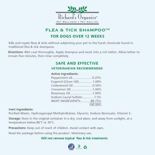 Natural Flea Treatment for Human Hair 8 oz, Safe Formula for All Hair Types - Image 2