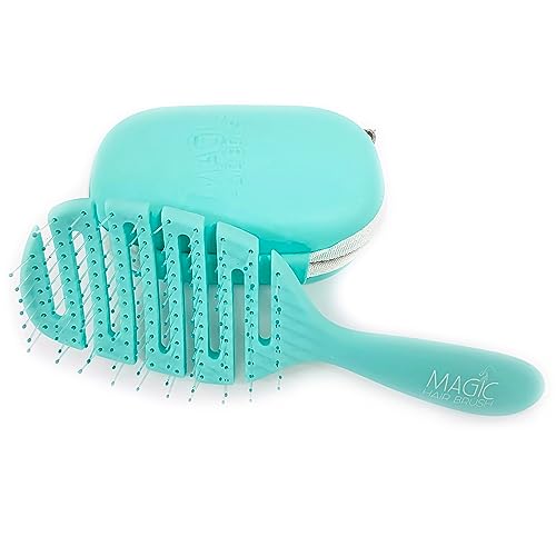 Everyday Flexible Bristle Hair Brush for All Hair Types, Gentle Detangling