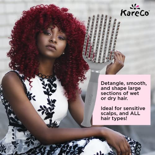 Detangling Flexible Hair Brush for Effortless Styling and Smooth, Tangle-Free Hair - Image 5