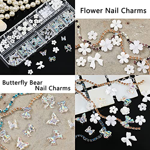 Beautiful Floral Acrylic Nail Art Set for Creative Nail Designs 12 Colors - Image 5