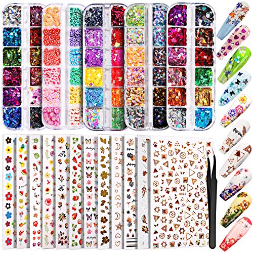 Beginner Floral Gel Nail Art Kit with Easy Step-by-Step Tutorial Guide