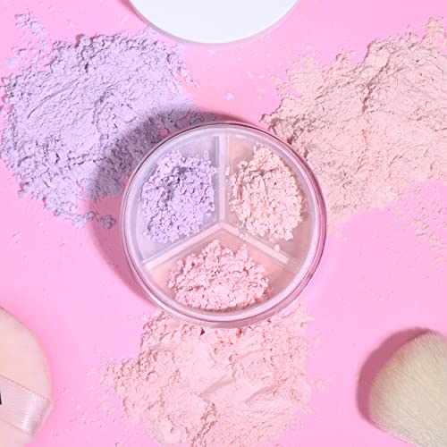 Lightweight Floral Powder Foundation 0.35 oz for a Flawless Natural Finish - Image 2