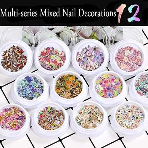 6 Vibrant Flower-Themed Nail Polish Set for Beautiful Manicured Nails - Image 7