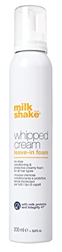 Foam Leave-In Conditioner: Lightweight, nourishing hair treatment.