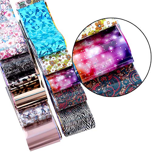 Stylish & Trendy Foil Gel Nail Art Kit for Creative Manicures - Image 3