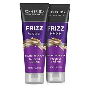 8 oz Frizz Control Cream for Curly Hair, Smooths and Defines Curls