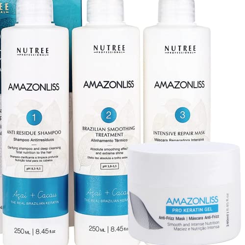 Frizz-fighting natural hair mask.
