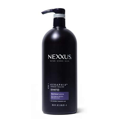 Frizz Control Shampoo with Bio Keratin Formula for Smooth Shiny Hair 12 oz
