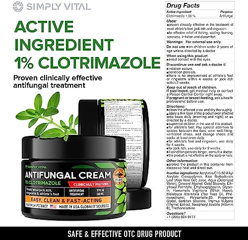 New Fungal Nail Infection Treatment Foot Cream 4 oz for Healthy Feet Care - Image 6