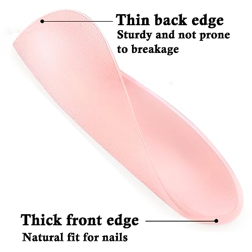24 Pcs Almond Gel Nail Designs for Elegant Manicures - Image 2