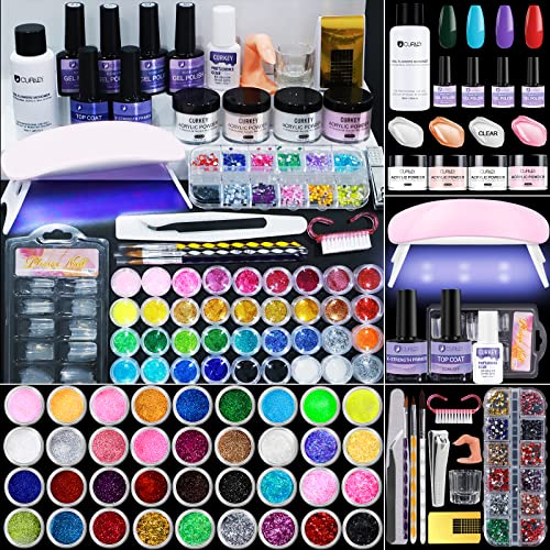12 Color Gel Nail Art Kit with Acrylic Paints for Creative Designs