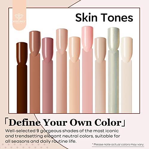 Academy Of Colour 6-Color Gel Nail Kit with UV Lamp for Salon-Quality Home Manicures - Image 2