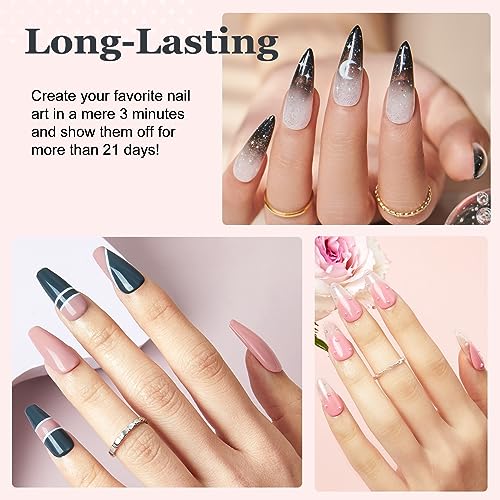 Gel nail polish in Anise shade. - Image 3