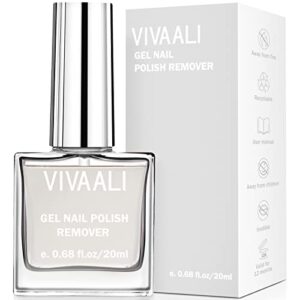 Effortless Gel Nail Polish Remover Kit for Home Use with 15 Cotton Pads