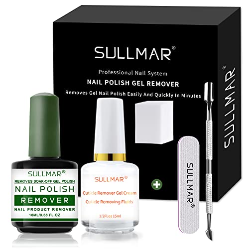 Easy Gel Nail Polish Remover Solution 8 oz Bottle Acetone Formula