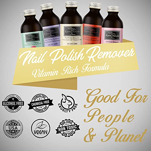 Nourishing Argan Oil Nail Polish Remover 8 fl oz for Strong, Healthy Nails - Image 5