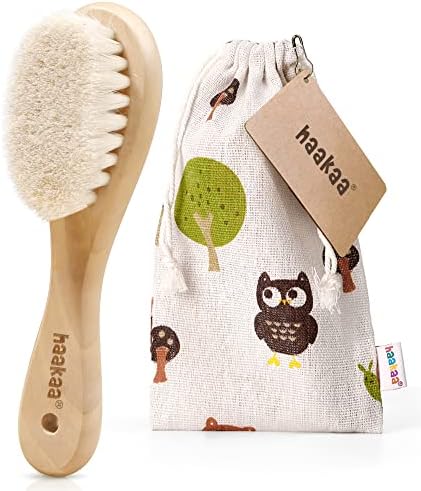 Soft Bristle Australian Baby Hair Brush for Gentle Grooming Delicate Scalps