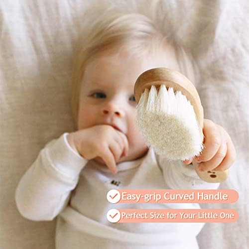 Soft Bristle Australian Baby Hair Brush for Gentle Grooming Delicate Scalps - Image 3