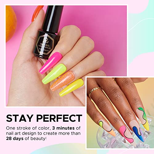 15ml Glow-in-the-Dark Gel Nail Polish for Long-Lasting Fun Nail Art - Image 3