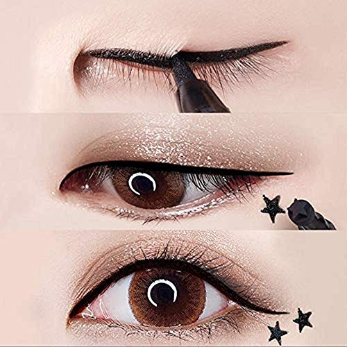 Gothic Black Eyeliner Makeup Set for Bold and Dramatic Eye Looks - Image 7