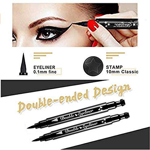 Gothic Black Eyeliner Makeup Set for Bold and Dramatic Eye Looks - Image 3